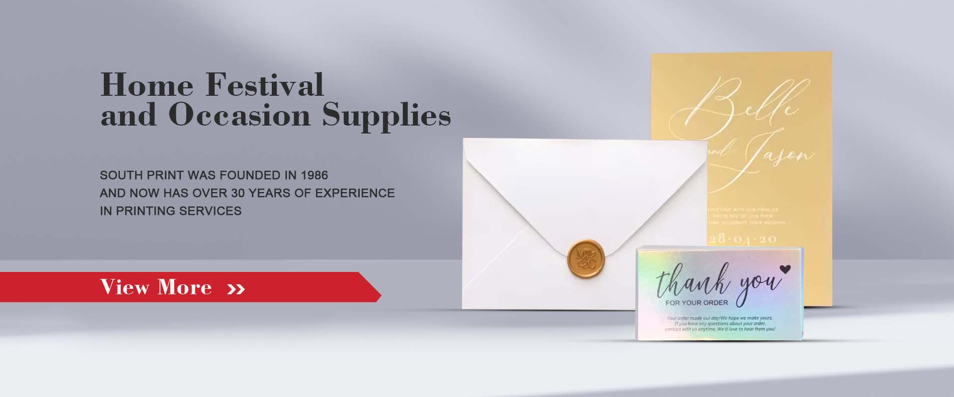 China Home Festival and Occasion Supplies