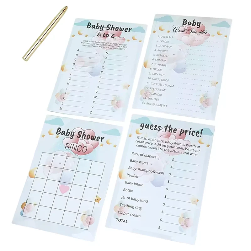 Gender Baby Shower Party Games