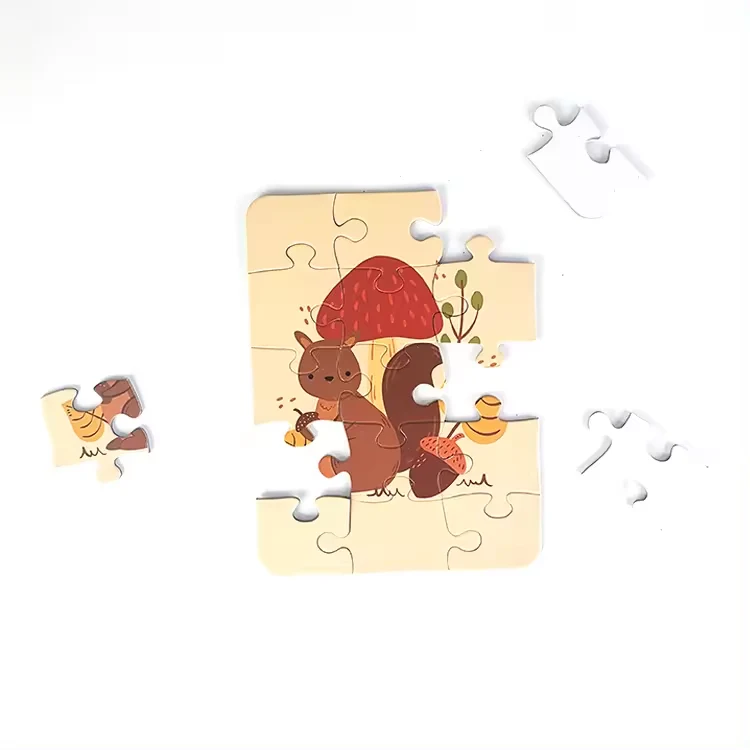 Animal Squirrel Preschool Kids Puzzle