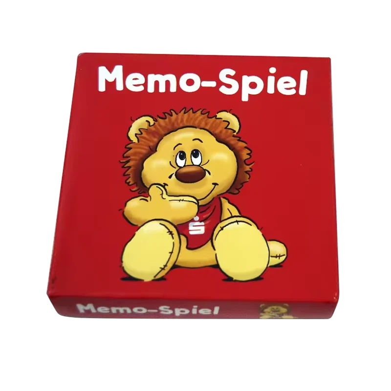 Cartoon Educational Memo Spiel Cards