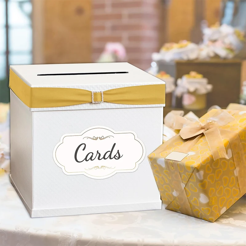 Elegant Wedding Card Box