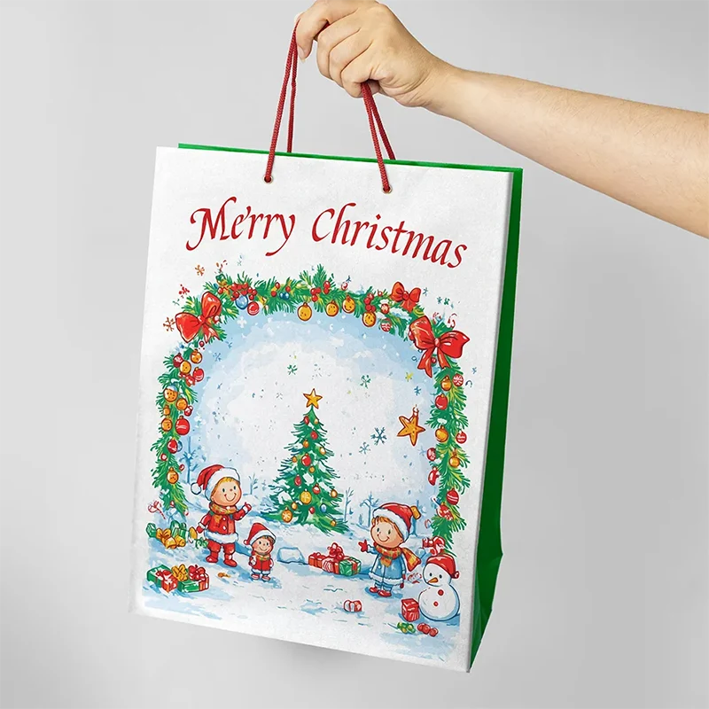 Festive Gift Shopping bag