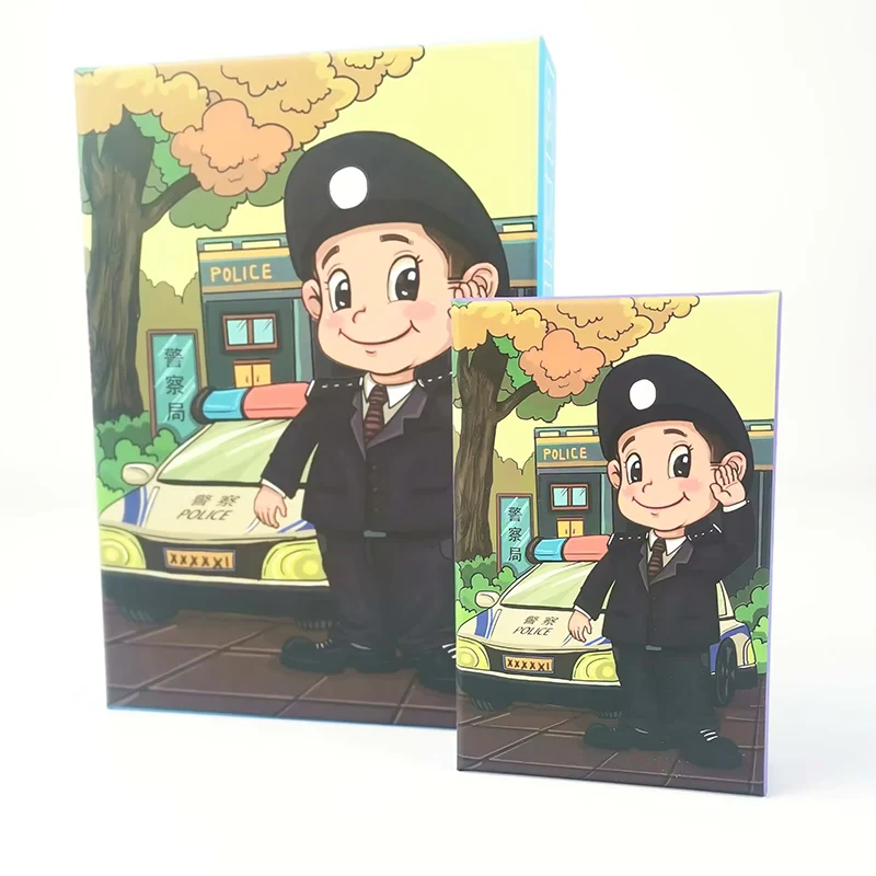 Kids Police Officer Boys Puzzle