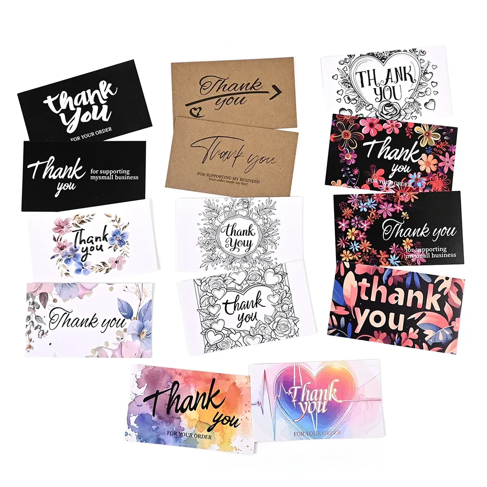 Luxury Holographic Thank You Cards