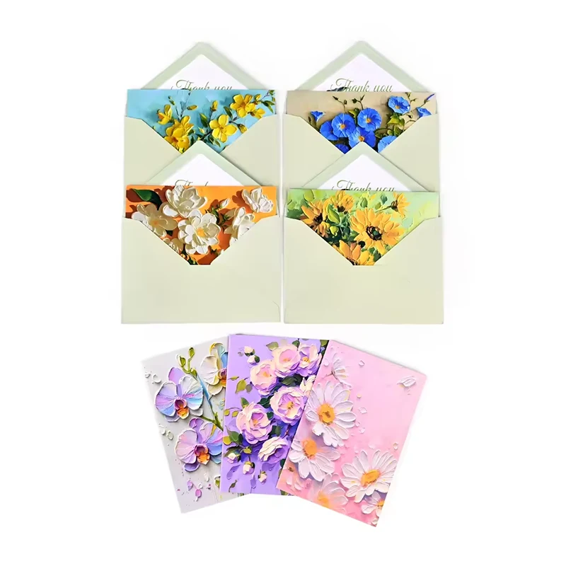 Floral Flower Greeting Card