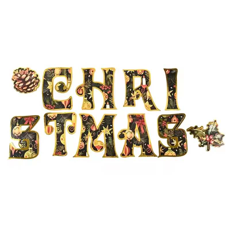 Merry Christmas Wall Hanging Banner