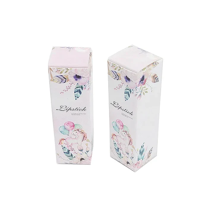 Paper Cosmetic Lipstick Lip Gloss Boxes