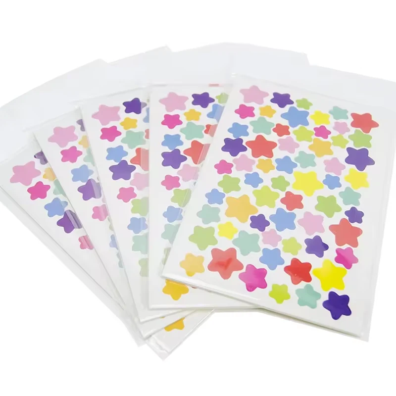 Star Shaped Sticker for Kids