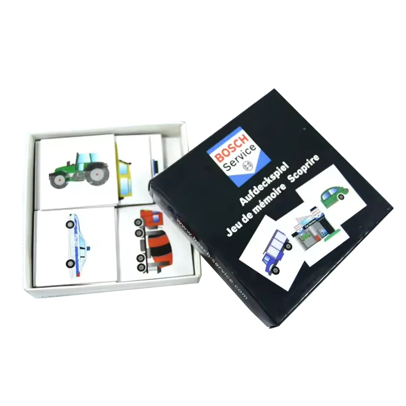 Transport Cars Educational Memory Cards